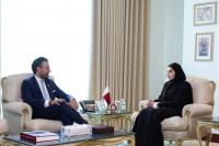 Minister of State for International Cooperation meets Spain's Ambassador
