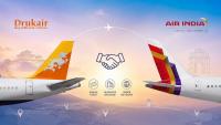 Air India, Drukair Partner To Offer Single-Ticket Travel Across India, Bhutan And Global Networks