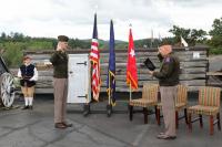 New York Army National Guard officer gets promoted at site of historic French and Indian War battlefield