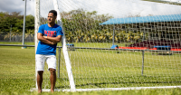 Go to the field and play soccer: Kiwi FC striker