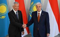 Head of State calls Lee Hsien Loong's first visit to Kazakhstan historic