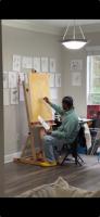 Self-taught artist André René Epps Jr. pitches 10-painting series