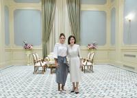 First Lady of Uzbekistan congratulates Azerbaijan's First VP Mehriban Aliyeva