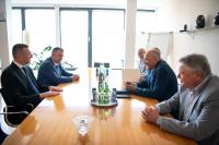 Prime Minister receives Deputy Speaker of the Croatian Parliament Ivan Penava