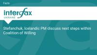 Stefanchuk, Icelandic PM discuss next steps within Coalition of Willing