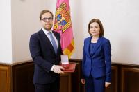 Lithuanian Ambassador to Moldova awarded Order of Honour