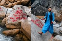 Viral Video of Afghan Memorial at Canada Waterfall Prompts Police Investigation