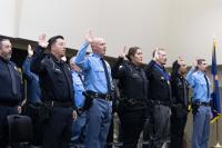 FHSU police officer named president of class at Kansas Law Enforcement Training Center