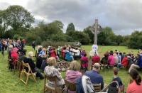 Local Notes: Mass celebrated on Church Island.
