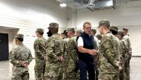 Gov. Pillen Welcomes Home Last National Guard Troops from D.C. Deployment