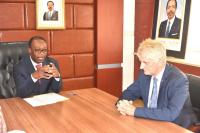 At farewell audience in Yaounde: SMEs minister, EU envoy explore new su...