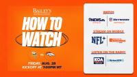 Denver Broncos vs. Minnesota Vikings: How to watch, listen and live stream the Broncos’ Week 3 preseason game