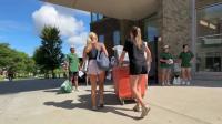 Move-in day at the University of Vermont begins