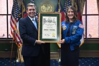 North Carolina Labor Chief honors astronaut Christina Koch with state’s top award