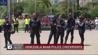 Venezuela to end police checkpoints in cities, president says