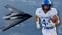 Air Force Whipped Up Amazing Uniforms Based On America’s Newest Stealth Bomber For The Navy Game