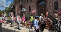 Haitian community, faith leaders march in Salisbury over immigration enforcement concerns