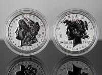 US Mint Sales: Race Medal Leads, Morgan and Peace Gain