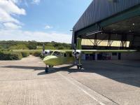 First fully UK-built Britten-Norman Islander begins ground testing