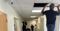 Volunteers praised for unbelievable efforts to give school 'DIY SOS' style makeover