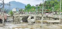 Flood damages hydropower projects, transmission lines in Rasuwa, Nuwakot