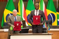 SA and Brazil cement partnership as Lamola calls democracy ‘a work in progress’