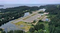 Plane plummets into Alaska lagoon in horror crash as 'people trapped in aircraft'
