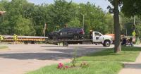 Milwaukee police chase; squad crashes into SUV, 1 injured