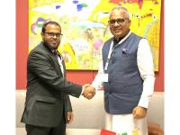 Union Minister Bhupender Yadav meets Maldives Minister Ali Shareef at UNCCD COP17, highlights India’s rangeland restoration efforts