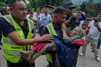 Chinese state broadcaster CCTV reported that 260 of the 558 missing people were foreigners. Officials in Nepal said 403 people, including 341 foreigners, were reported missing.