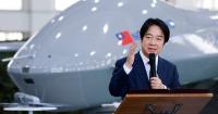 Taiwan president pushes $8b military drone bill ahead of crucial vote