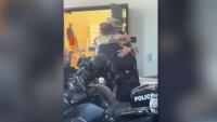 Son surprised Oklahoma father after returning from deployment