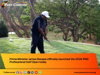 PNG Professional Golf Open officially opens in Port Moresby