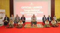 Tonga launches first national apprenticeship policy