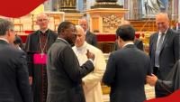 Inside Moses Wetang’ula’s Vatican trip as he shares photos with Pope Leo XIV