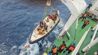 Two rescued Chinese crew members of sunken Panama-flagged vessel brought to Odisha’s Paradip