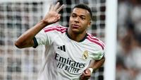 Mbappe hat trick powers Real Madrid rout of Real Sociedad