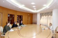 Meeting was held at the Ministry of Foreign Affairs with the Ambassador of the Federal Republic of Germany to Turkmenistan