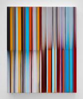 mark francis turns sound and frequency into vibrating abstract paintings