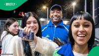 South Africa cheers as petrol attendant out-dances ladies to dance to Tyla's 'Did It Again'