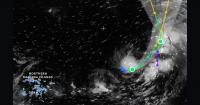 An unusual Pacific ‘dance’: 20W, Etau begin Fujiwhara interaction