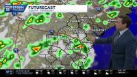 Showers and storms return after 2 pm in Savannah