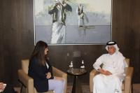 Minister of State for Foreign Affairs meets with Palestine foreign minister