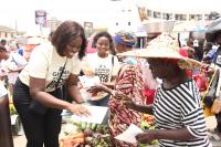 Ghana International Book Fair takes reading campaign to Makola Market