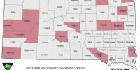 South Dakota Highway Patrol announces September sobriety checkpoints in 13 counties