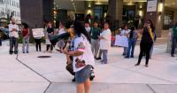 Protest decries ICE presence at area hotels; Florida AG says undocumented woman arrested for Aug. 19 incident