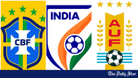 India to host football friendlies against Brazil, Uruguay and Panama