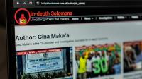 OCCRP Denounces Police Search of Solomon Islands Reporter