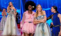 Miss England wins Miss World talent round for the first time in 75 years with rousing musical performance as beauty queen's mother reveals she was born with 'tongue-tie'