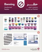 Qatar bans trading, use and promotion of unlicensed peptide products